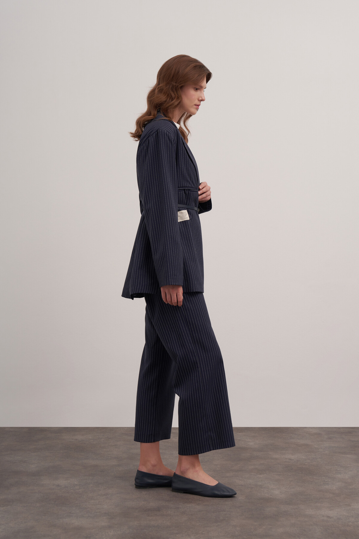 Striped Blazer Double Suit