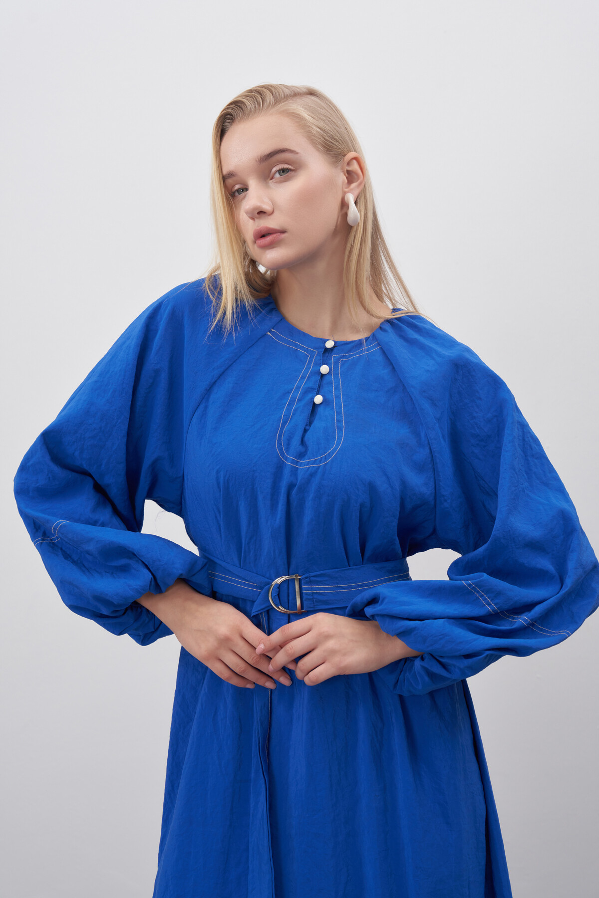 Dikiş Detaylı Elbise