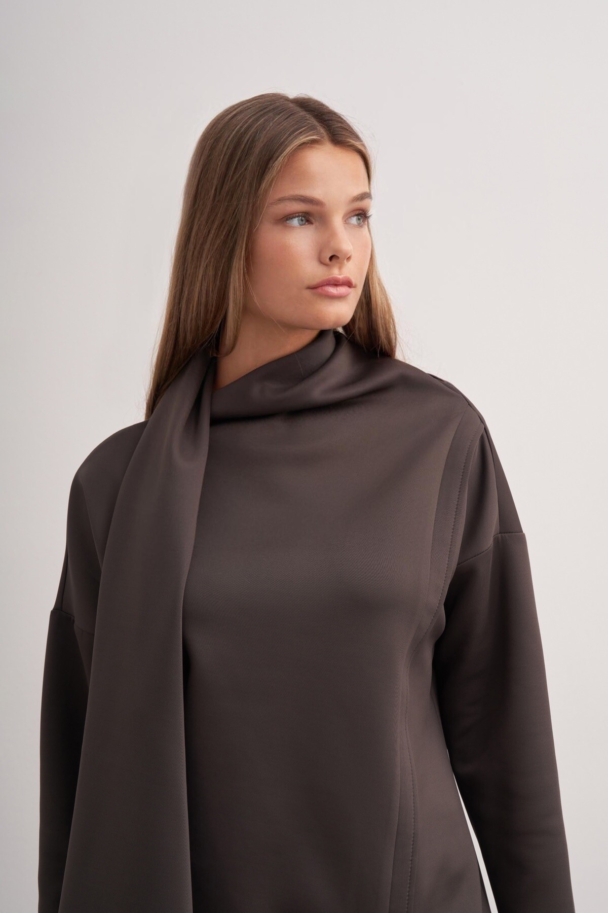 Shawl Collar Scuba Double Set