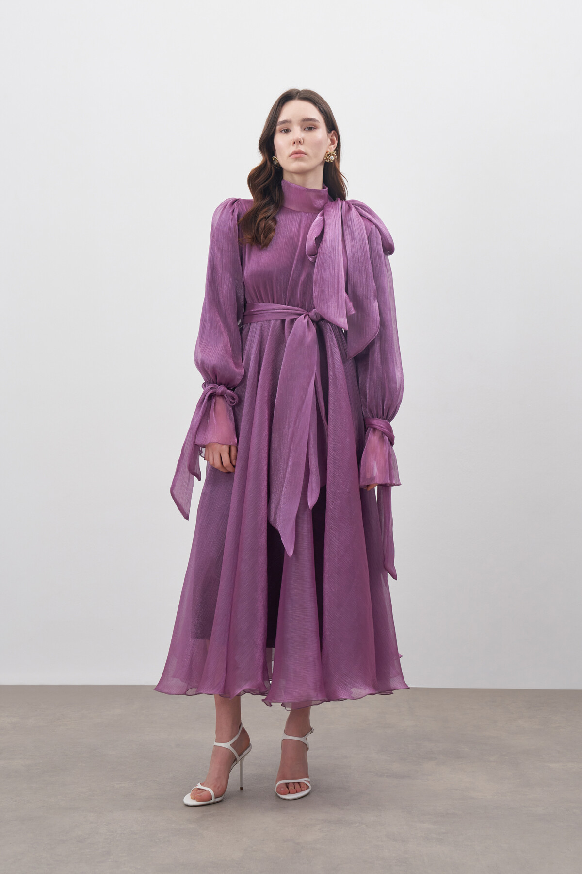 Tül Şifon Abiye Elbise