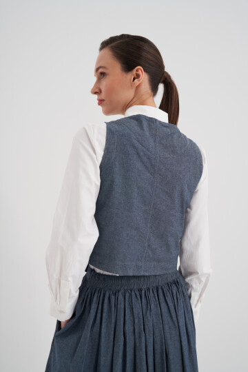 Denim Yelek